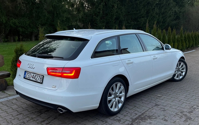 Audi A6 cena 63900 przebieg: 221367, rok produkcji 2014 z Zwoleń małe 79